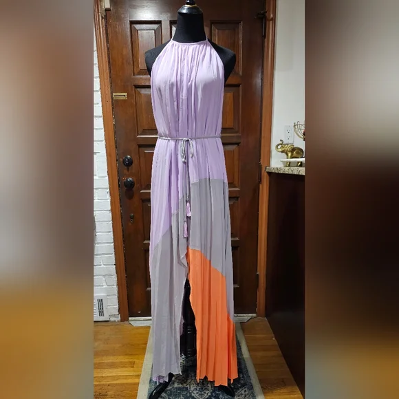 chinese dress ladies GLIGET Women Summer Dresses 2023 Square Neck Sleeveless Split Thigh Maxi  Dress (Color : Lilac Purple, Size : Medium) at Amazon Women's Clothing store main image 0